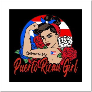 Puerto RIcan Girl Posters and Art